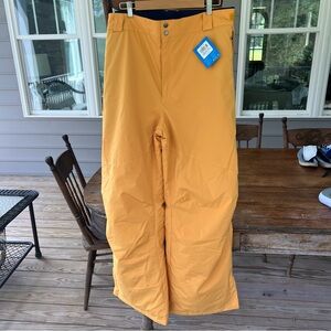 Columbia Men’s Pants Omni-Tech Yellow Size 4X Long